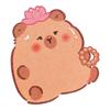 Sticky Notes Cute Capybara N Times Gift Stickers for Students with Lovely Memo Pads That Can Be Pasted Kawai Stationery Supplies