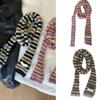 Knit Scarf for Women Long Skinny Belt Necktie Neck Scarf Girls Photo Props Long Neckerchief Skinny Scarf Necktie