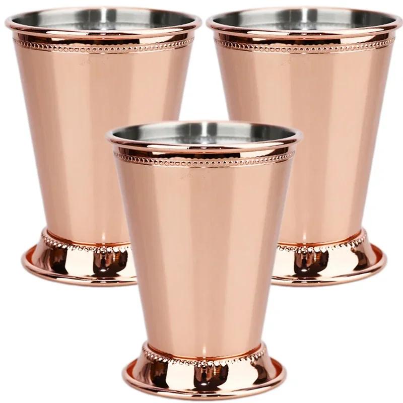 380ml Hrnček Mint Julep Nerezový Hrnček na Koktejly Hrnček na Mixované Nápoje Martini Mojito Nápoj Bar Párty Pivní Hrnčeky Julep Bar Sklenice na Víno pro každodenní použití