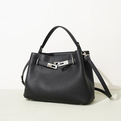The First Layer of Cowhide Light Luxury Leisure Large-capacity Women's Messenger Bag Women's Leather High-end Shoulder Handbag