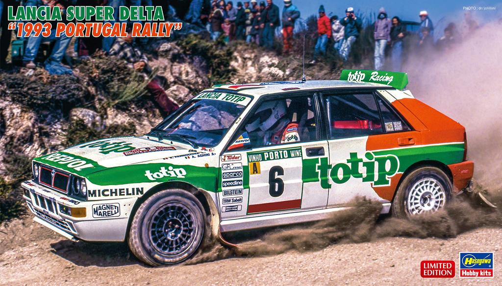 Hasegawa Lancia Super Delta 1993 Portugal Rally Plastic Model 20457 1/24