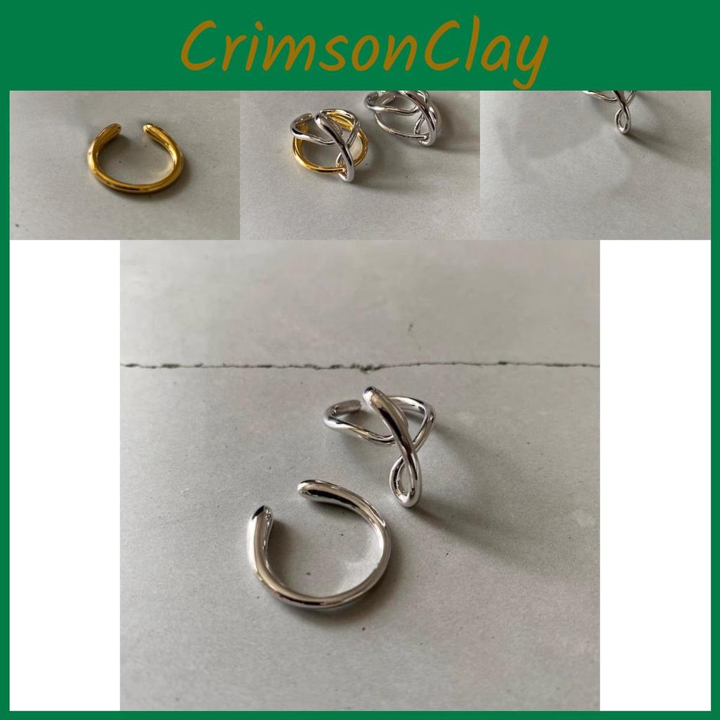 Stylish Minimalist Adjustable Copper Ring For Women With Unique Geometric Design