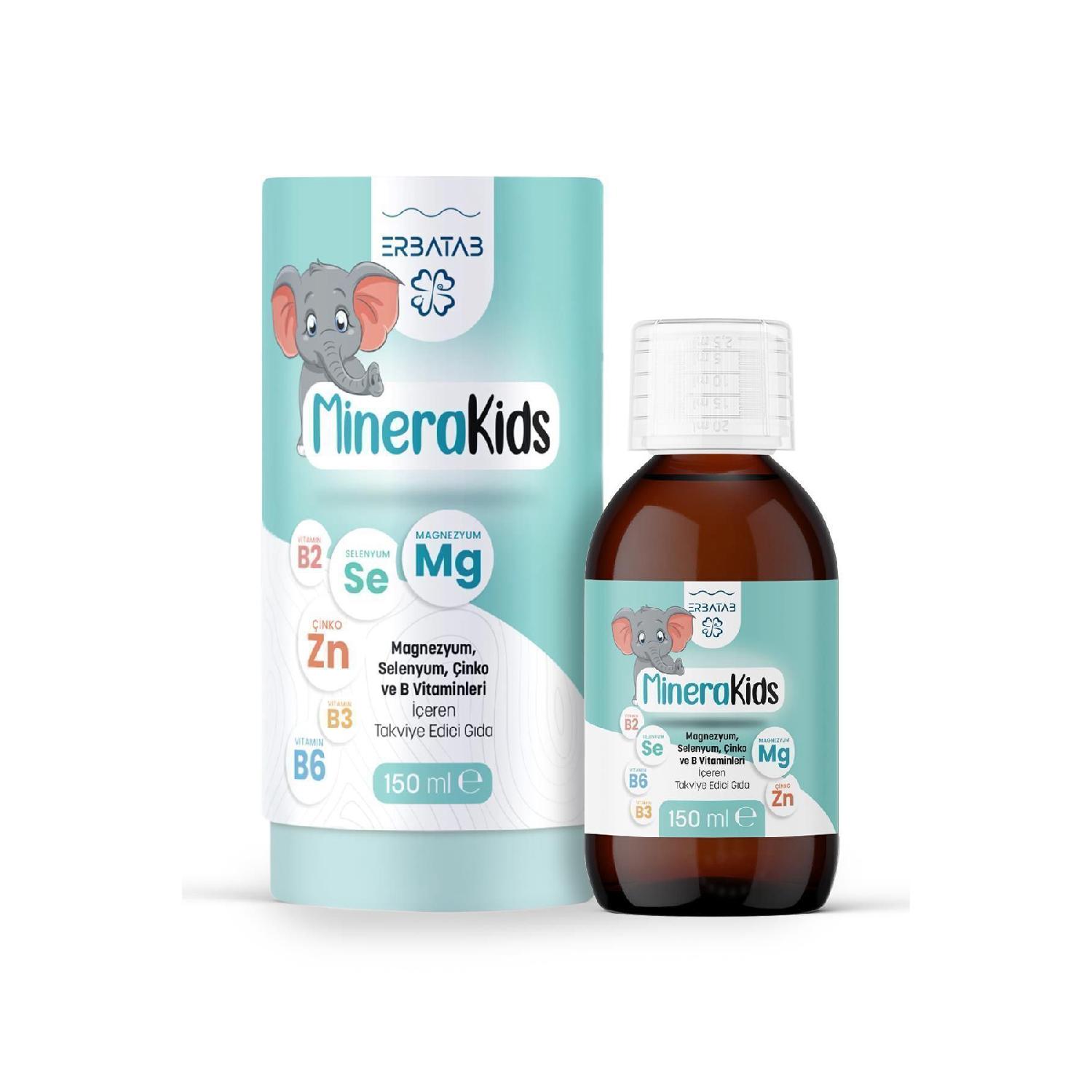 

Child Multivitamin (magnesium, zinc, selenium) Minera Kids 150 Ml