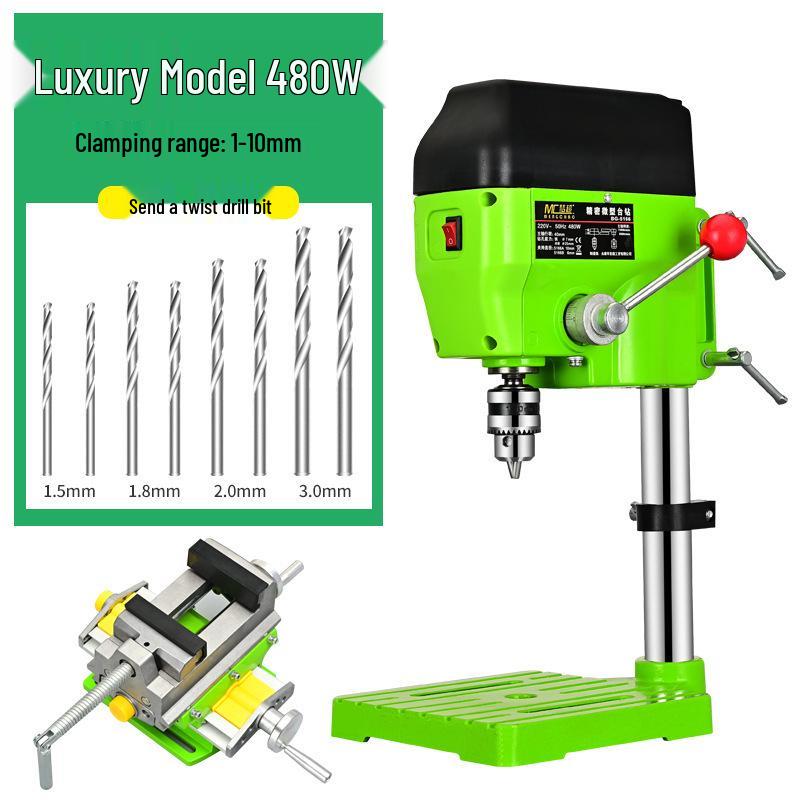 Mini 220V Variable Speed Micro Bench Drill for Industrial and Household Use – Ideal for Bead Making