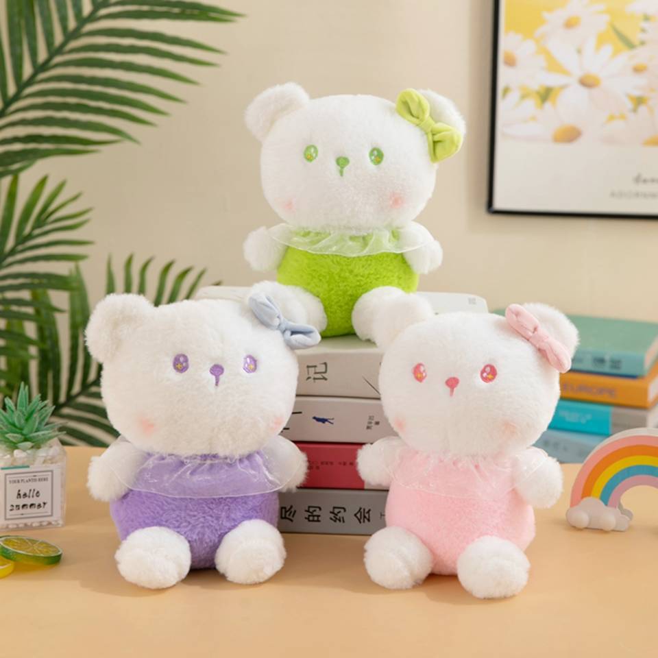 New 8-inch Doll Doll Claw Machine Special Wedding Sprinkler Small Doll Plush Toy