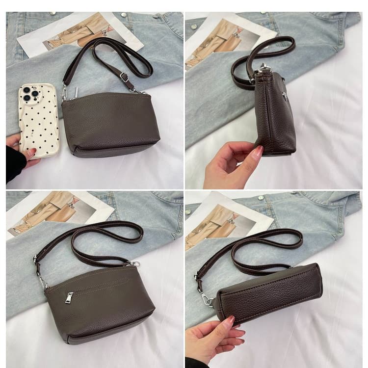 Lychee pattern mini shell bag women's shoulder messenger bag