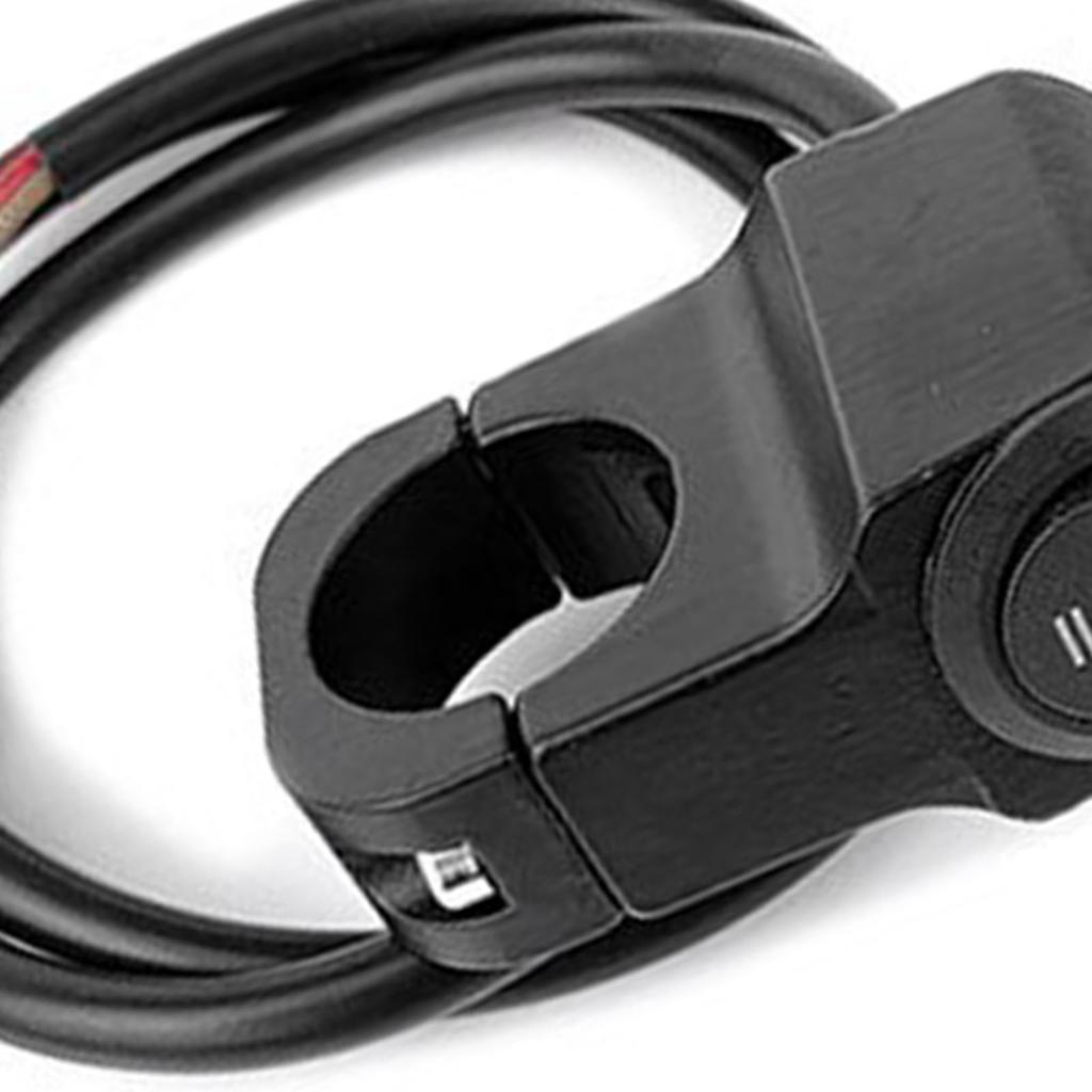 Motorcycle Headlight Switch Aluminum Alloy Motorcycle ON OFF Push Button Handlebar Steering Toggle