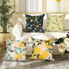 Lemon Pillow Case Fashion Square Pillowcase Bedroom Sofa Room Ins Decoration Leisure Cushion Cover 40x40