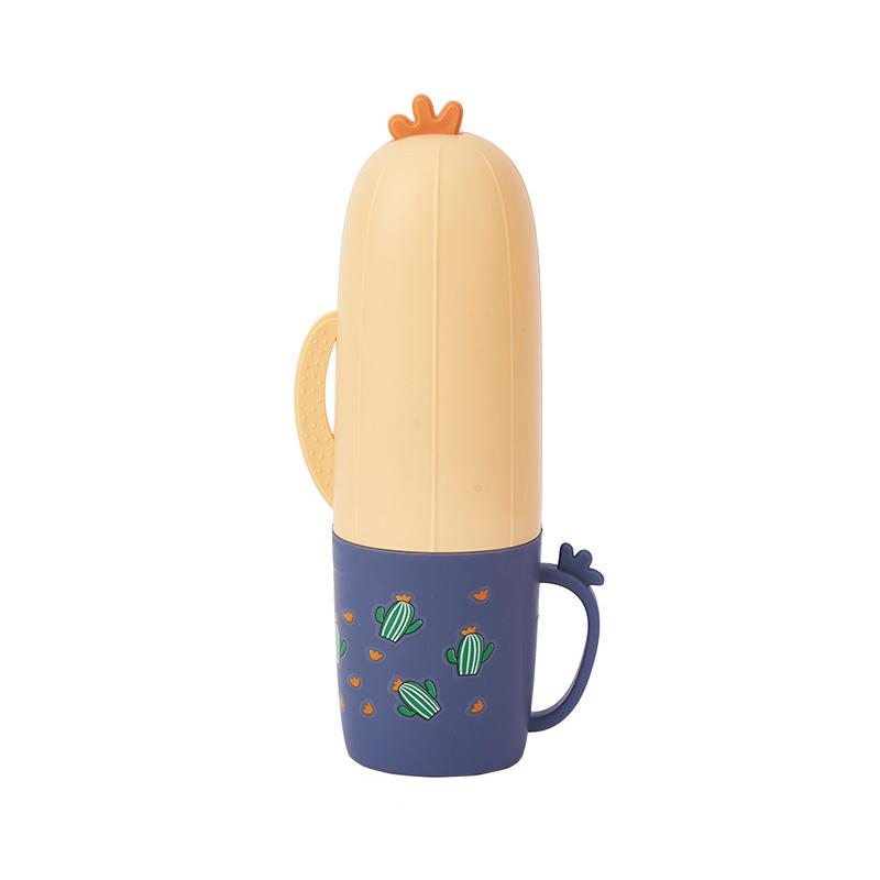 

Милый мультяшный кактус, ящик для хранения зубных щеток, чехол для зубной щетки в ванной, портативный дорожный чехол для зубной щетки, органайзер для ванной комнаты