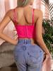 French Sweetheart Strapless Underwire Bustier Top for Women