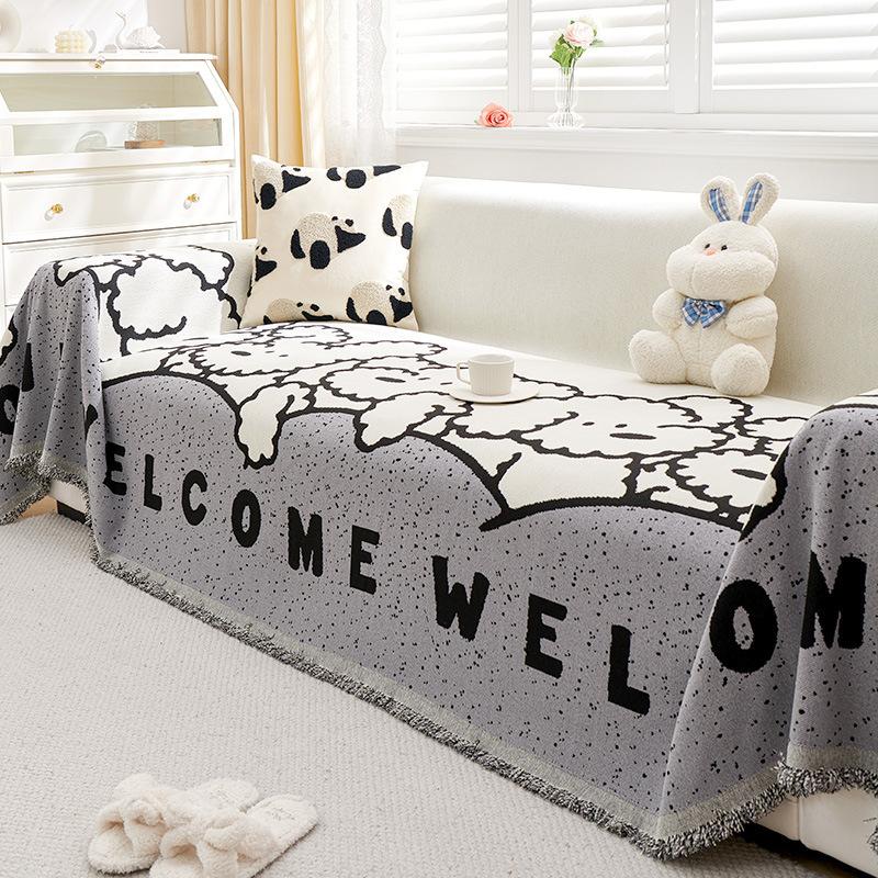 Chenille Sofa Towel Four Seasons Universal All-Inclusive Sofa Cover Dust Cover One Piece Sofa Cover Cloth Cushion
