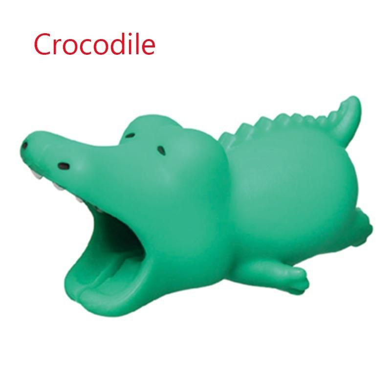Cartoon Animal Dream Bite Cable Data Protector Dog Cat Shaper Winder Organizer for Phone Data Line