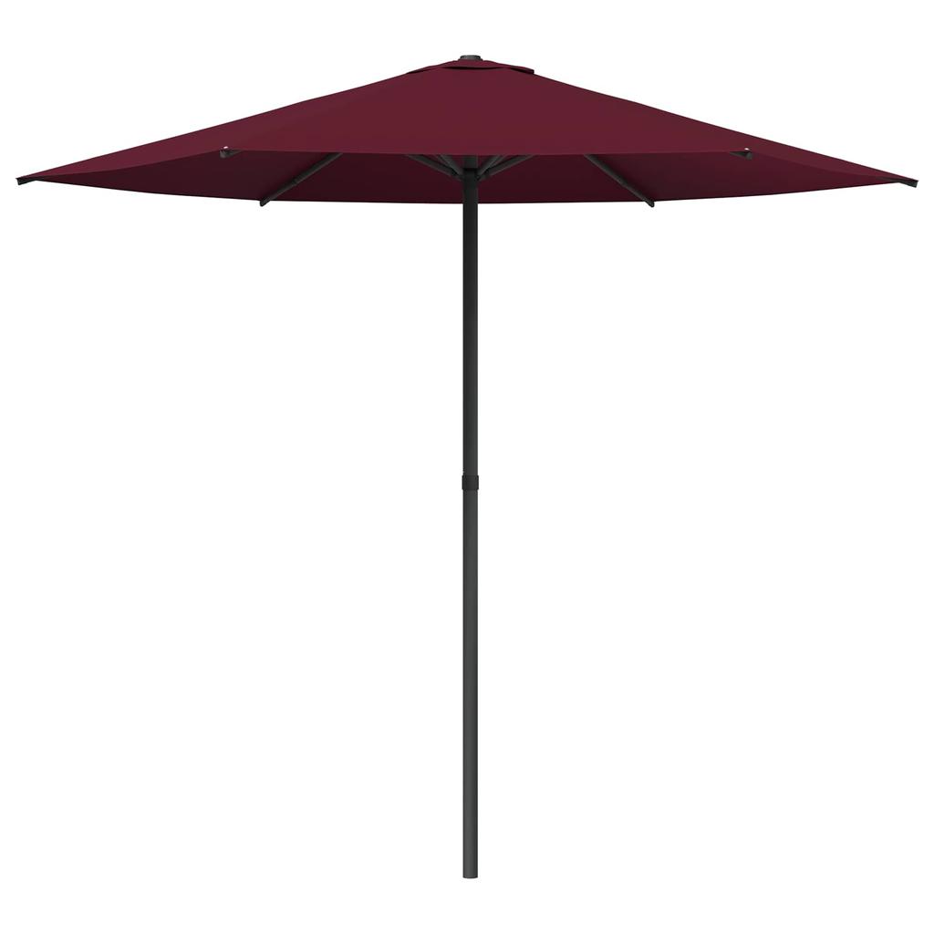Garden Umbrella with Base 230 X 230 Cm Polyester Rectangular