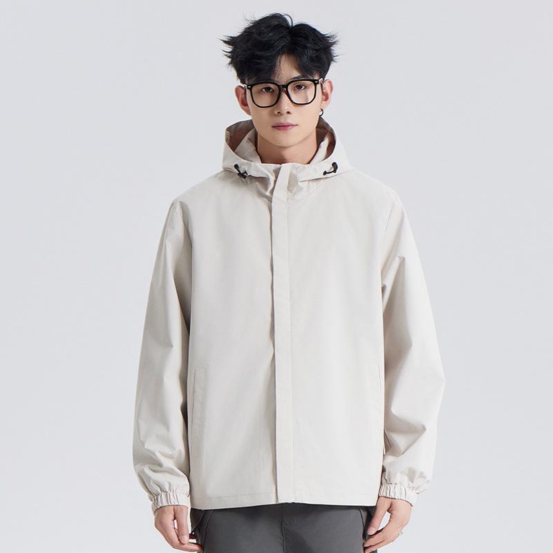 Waterproof Mountaineering Jacket Casual Sports Couple Men and Women with The Same Style Solid Color Windproof