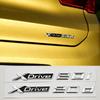 BMW X1 X2 X3 X4 G01 3D ABS Car Letters Logo XDrive 20d X Drive 20i Rear Trunk Badge Side Fender Emblem Exterior Accessories