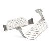 Stainless Steel Chassis Armor Protection Anti-Skid Plate Replacemet for Traxxas TRX4 1/10 Remote