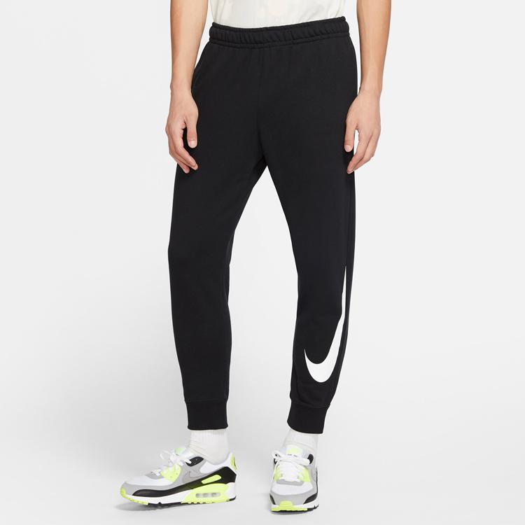 Nike Sportswear Knit Joggers Men Bottoms Black DD5885-010