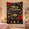 Christmas Printed Tapestry Wall Hanging For Bedroom Living Room Wall Decor Holiday Gift