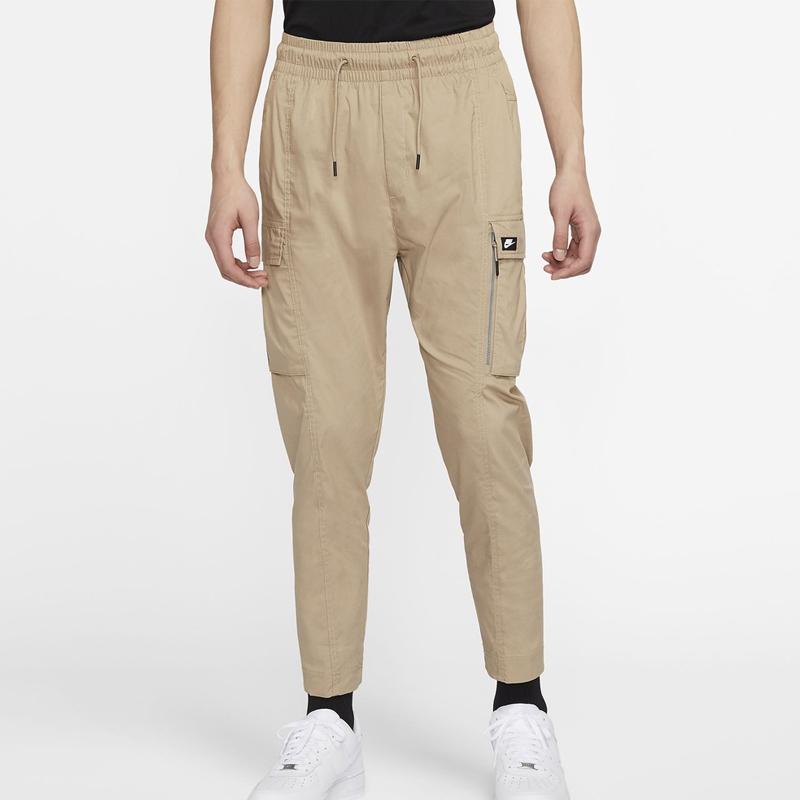 Nike Casual Pants Men's Khaki Moderate Tapered Pants BV3128-247