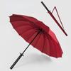 Creative Long Handle Large Windproof Samurai Sword Umbrella Japanese Ninja-like Sun Rain Straight Umbrellas Automatic Open
