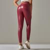 Women High Waist Booty Lifting PU Leather Leggings Ladies Autumn Winter Keep Warm Pencil Leggings