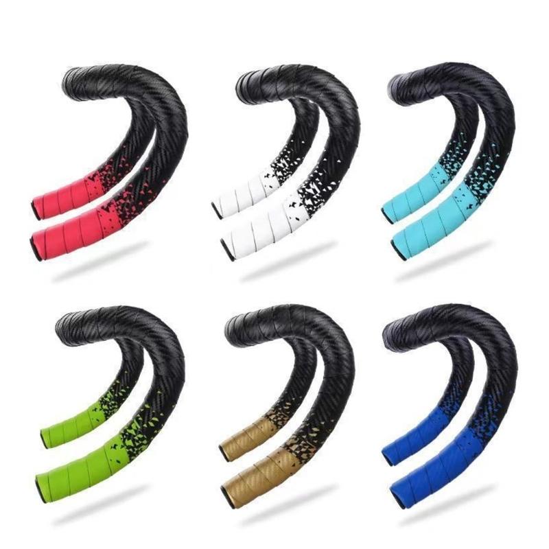 Bicycles Handle Grip Cycling Shock Absorbing Handlebar Nonlip Bikes Handle Cover Handle Sleeves for Mountain Bicycles