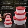 DM Round Thickened Microwave Food Container Set