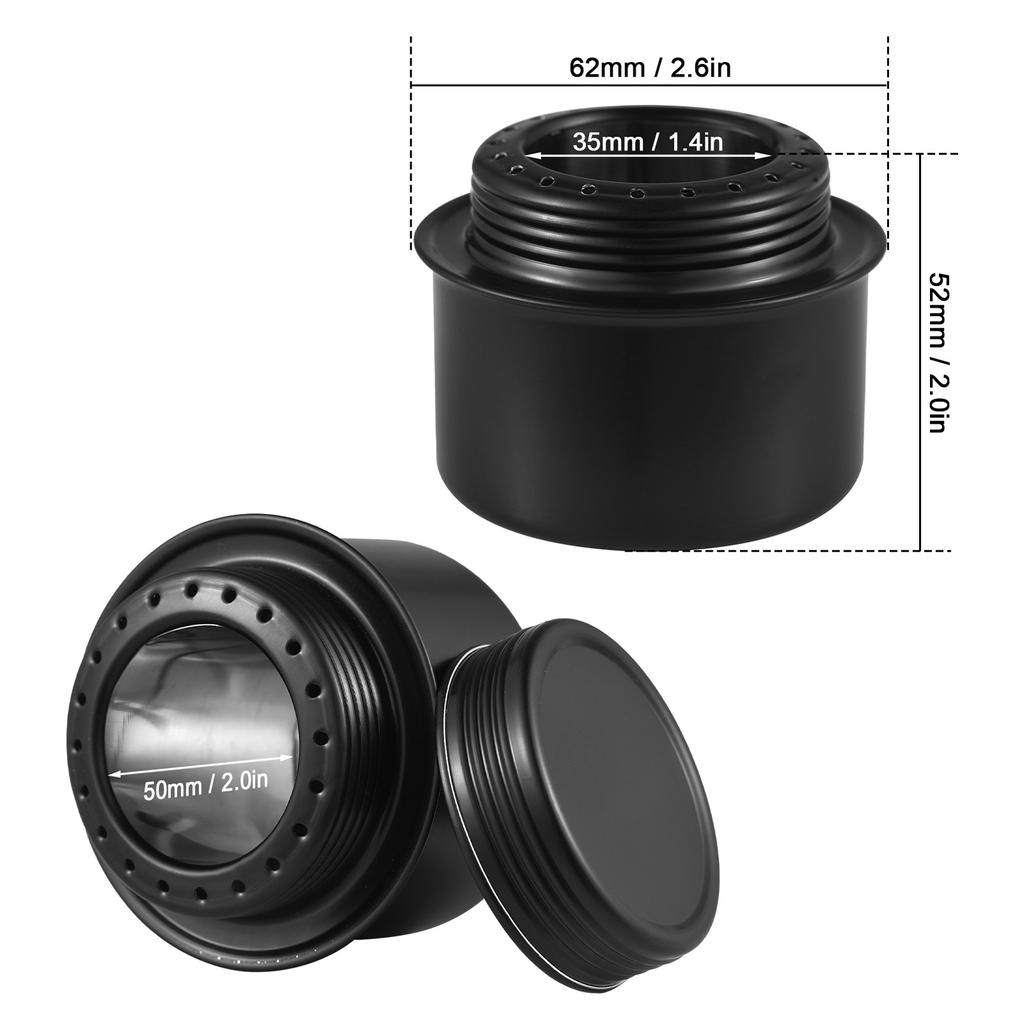 Portable Aluminum Alloy Alcohol Stove with Lid Outdoor Camping Hiking Backpacking Cooking Stove