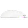 LORGAR MSA10 Gaming Mouse, Wired Ultralight, White