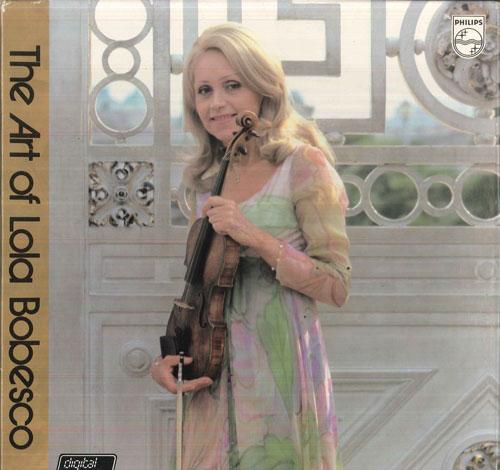 

LP Record LOLA BOBESCO, JACQUES GENTY - The Art Of Lola Bobesco 28PC2226 PHILIPS Japan Classical Used