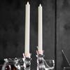 Church White Flickering Flameless LED Paraffin Wax Candle
