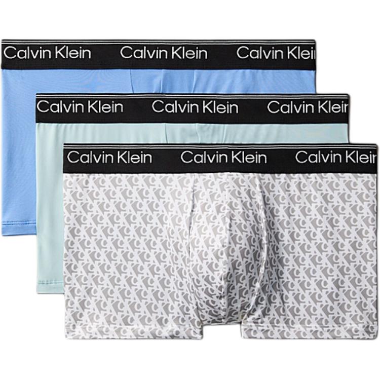 

Calvin Klein Боксеры-брифы с принтом букв, удобные, цветные блоки, с низкой посадкой, мужское нижнее белье 000NB2569A-VTG L