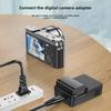 Shanze Jiuliang Yager LED Table Lamp with 8-Character Power Cord and Charger Cable for Audio/TV