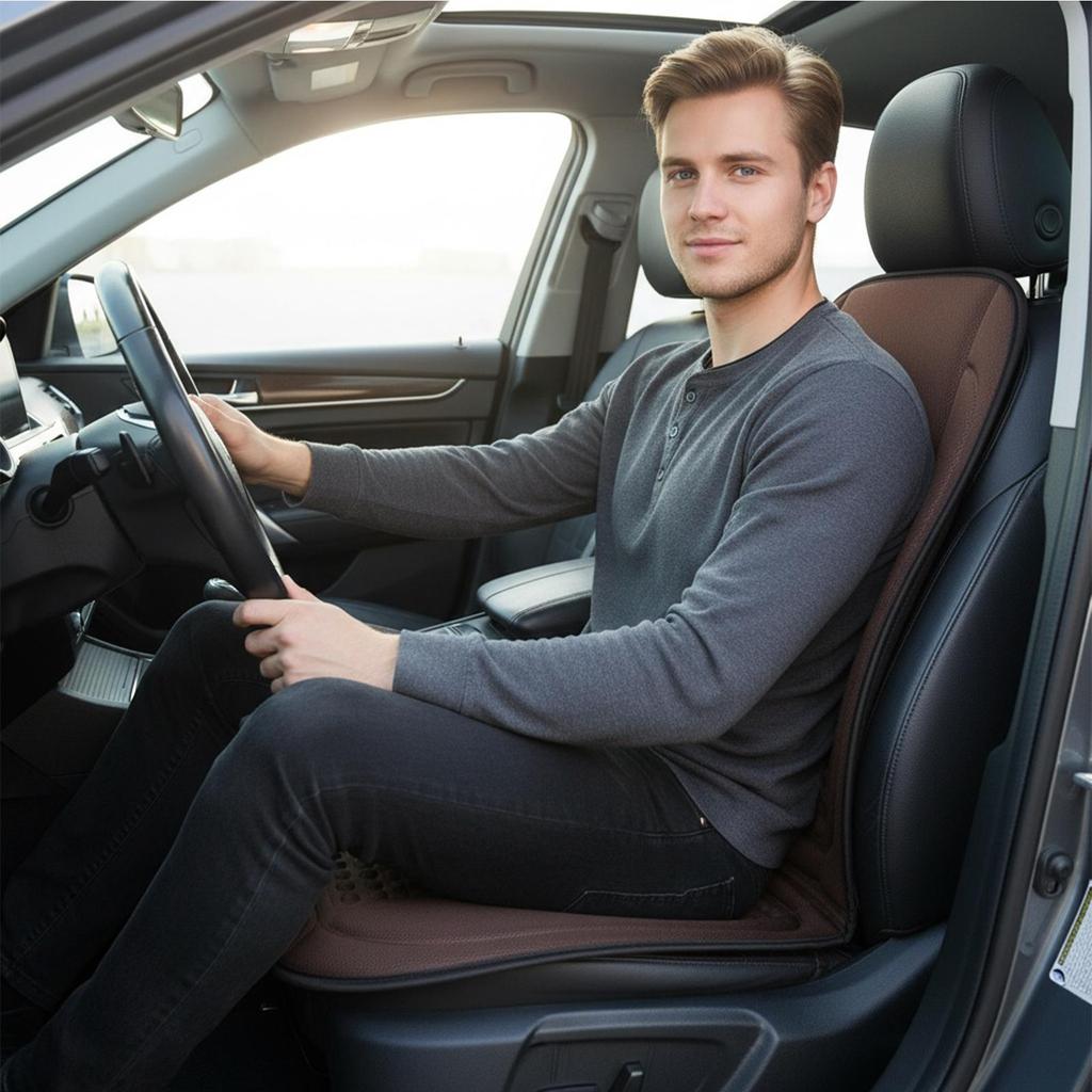 Heated Seat For Car Ergonomic Full Back Cover Comfortable Car Seat Warmers For Vehicle For Truck SUV RV Sedan Automotive Van
