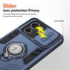 Stand Rotating Slide Camera Lens Military Grade Armor Case For Motorola Moto Edge 40 50 Ultra 60 Pro Magnetic Shockproof Cover