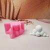 Clouds Mass Statue Silicone Candle Molds for Epoxy Resin Making Candle Soap Fondant Chocolate Candy Cement Clay Molds