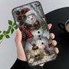 Phone Case For Samsung A55 A16 A56 A36 A35 A15 A53 A54 A33 A34 A25 A05S A52 A52S A14 A26 A71 Cute Snowman Christmas