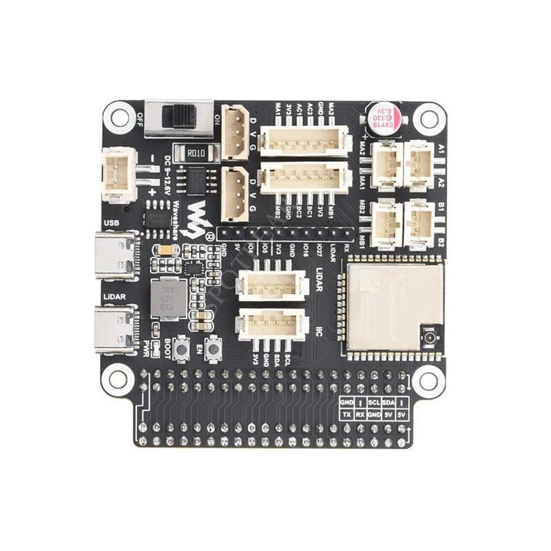 ESP32 Multifunction Expansion Board: WiFi, Bluetooth, Robot Driver, Compatible with Raspberry Pi & Jetson Nano
