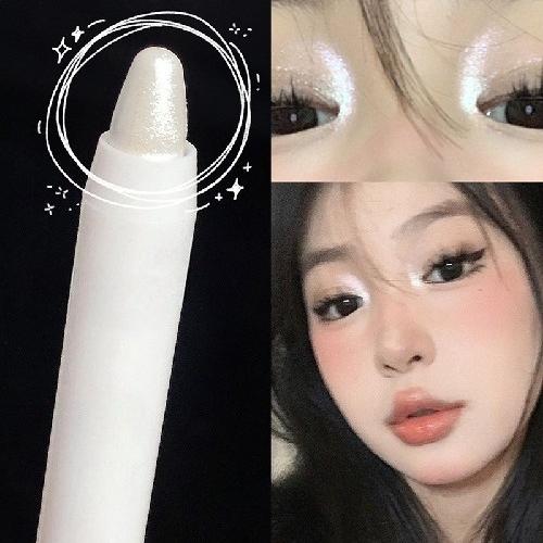 Lidschattenstift Hochglänzend Perlmutt Aufhellend Explosiver Fauler Seidenraupen-Stift Funkelnder Lidschatten-Stift Make-up