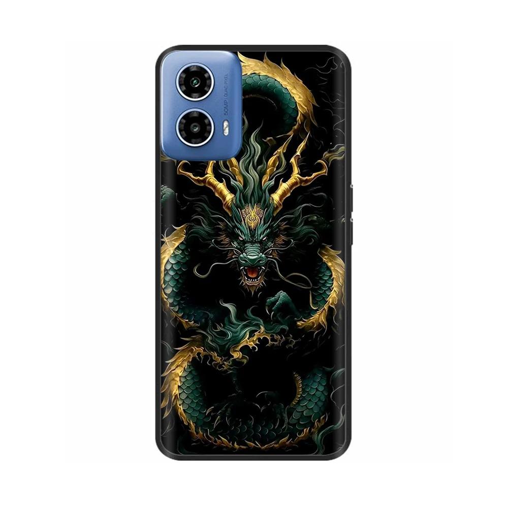 For Moto G34 5G Case Cover For Motorola Moto G34 Case motoG34 Soft Liquid Silicone Cartoon Phone Shell Protection Back Covers