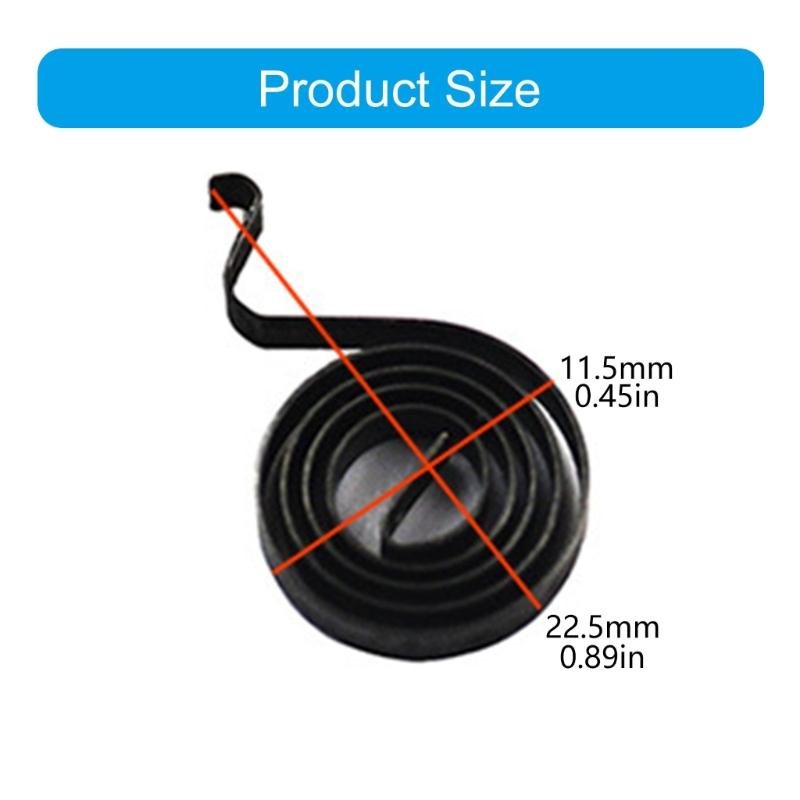 2Pcs Carbon Brush Holders Spring For GWS6-100 Angled Grinder Brush Holders Spring Power Tool Replacement Accessories
