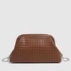 IELGY Fashionable Trendy Shell Bag Shoulder Diagonal Chain Bag Woven