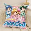 Comic Anime M-Mermaid Melody Pichi Pichi Pitch 4 Pillow Case Natural Linen Double-Sided Printing Sofa Home Decor Cushion Cover
