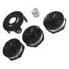 Complete Spool Cover Set for DUR181Z Trimmer 1 6MM Diameter 3 Spools 1 Cover 1 Spring for Efficient Grass Cutting
