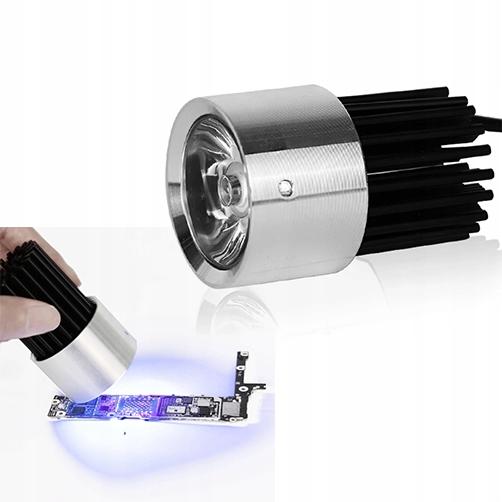 

Rosfix Lampa UV do Utwardzania Soldermaski – Zasilanie USB 5V | Fioletowy LED | Wymiary 5,9x3,9 cm, Długość Kabla 180 cm