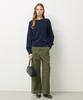 Nyuluki Cozy Round Knit Pullover_Navy