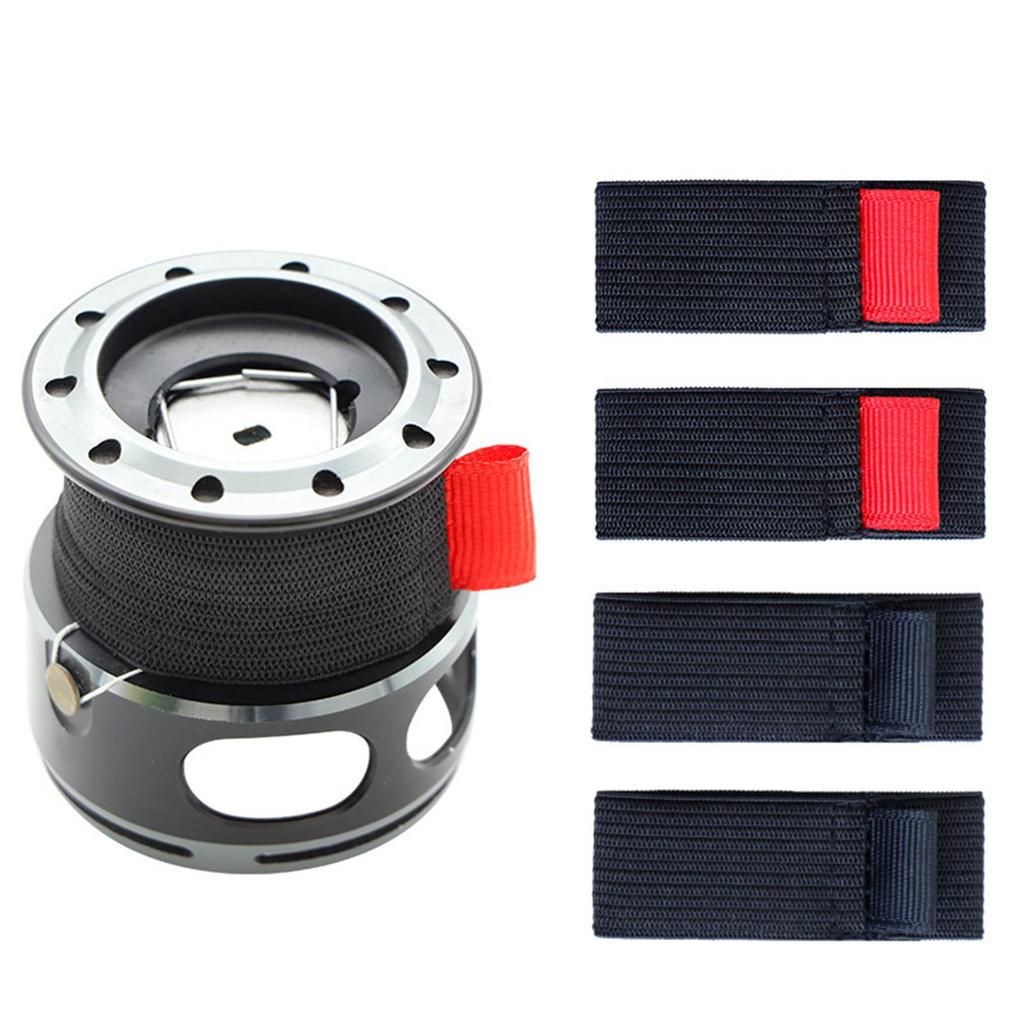 4 Pieces Fishing Belt Band Reel Spool , M