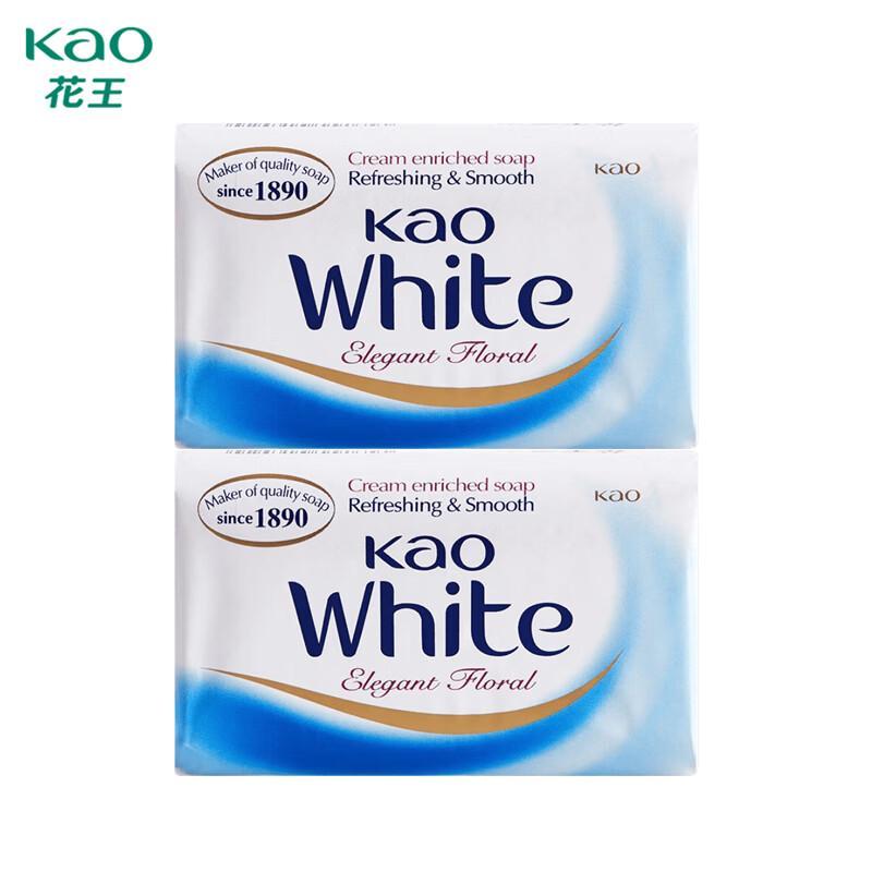 KAO Elegant Floral Scent Soap Bars (2 x 130g)
