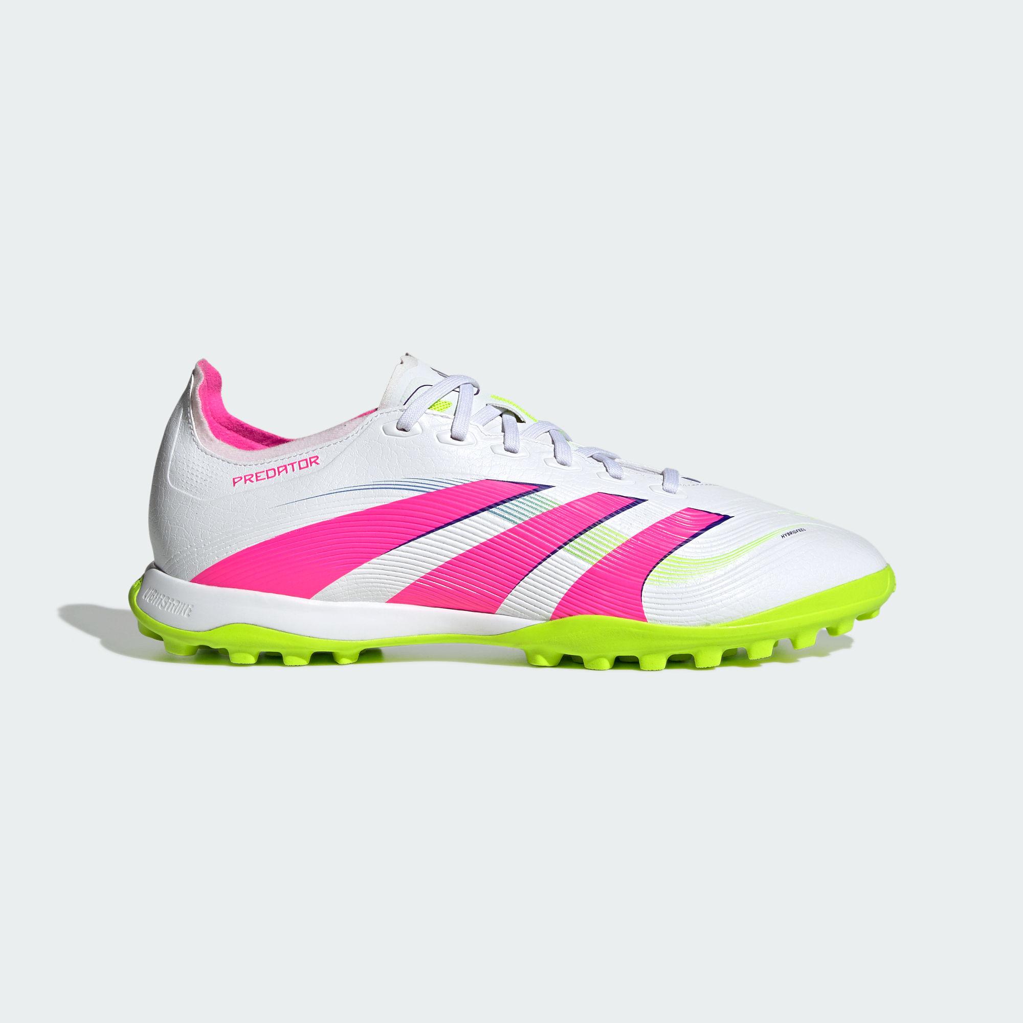 Adidas Predator League Turf Cloud White Lucid Pink Lucid Lemon 42