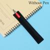 2/5pcs Stationery Round Square Flocking Cloth Velvet Case Pencil  Bag Pen Pouch